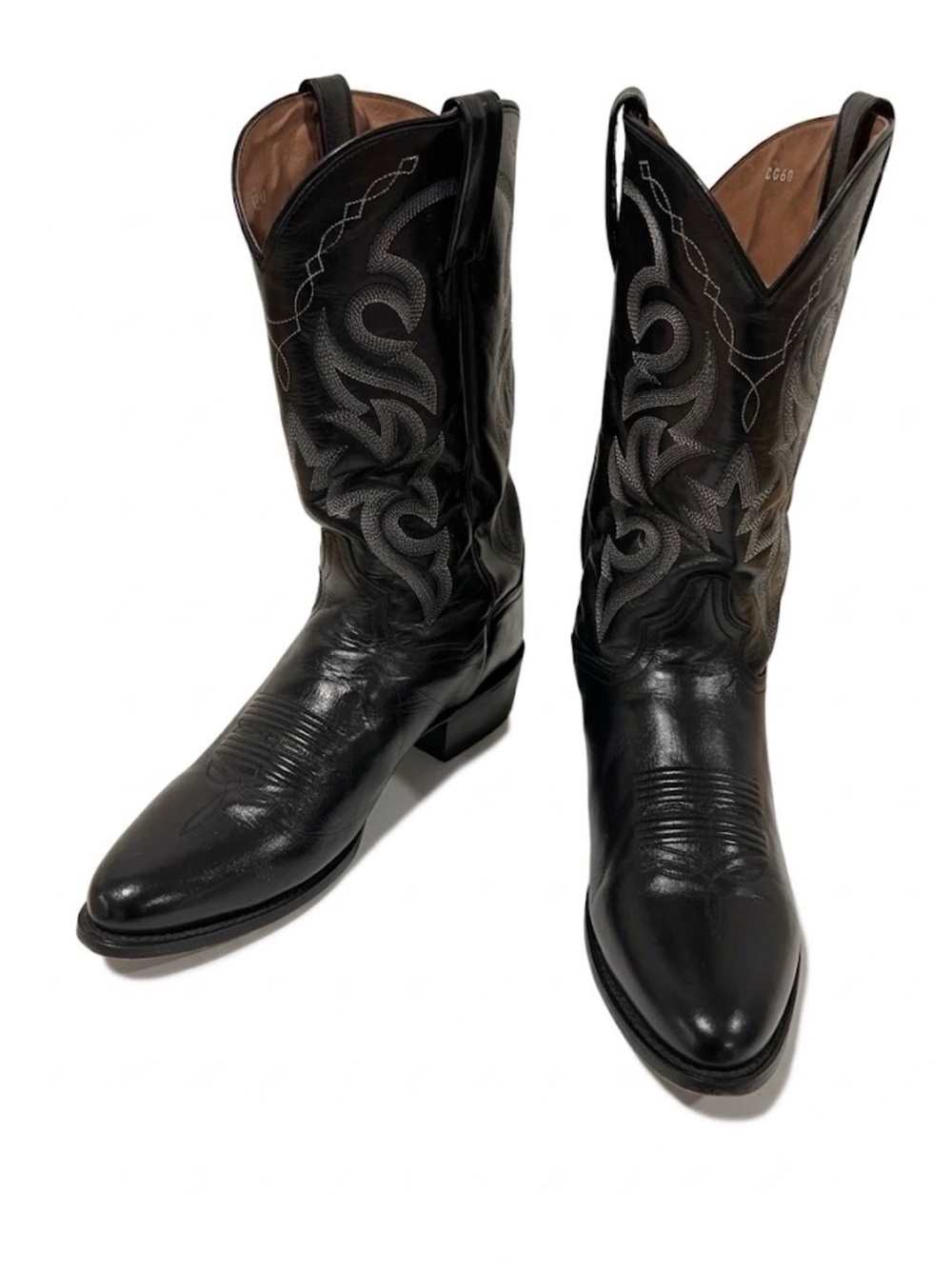 Dan Post Cowboy Boots Men’s Black 12 D